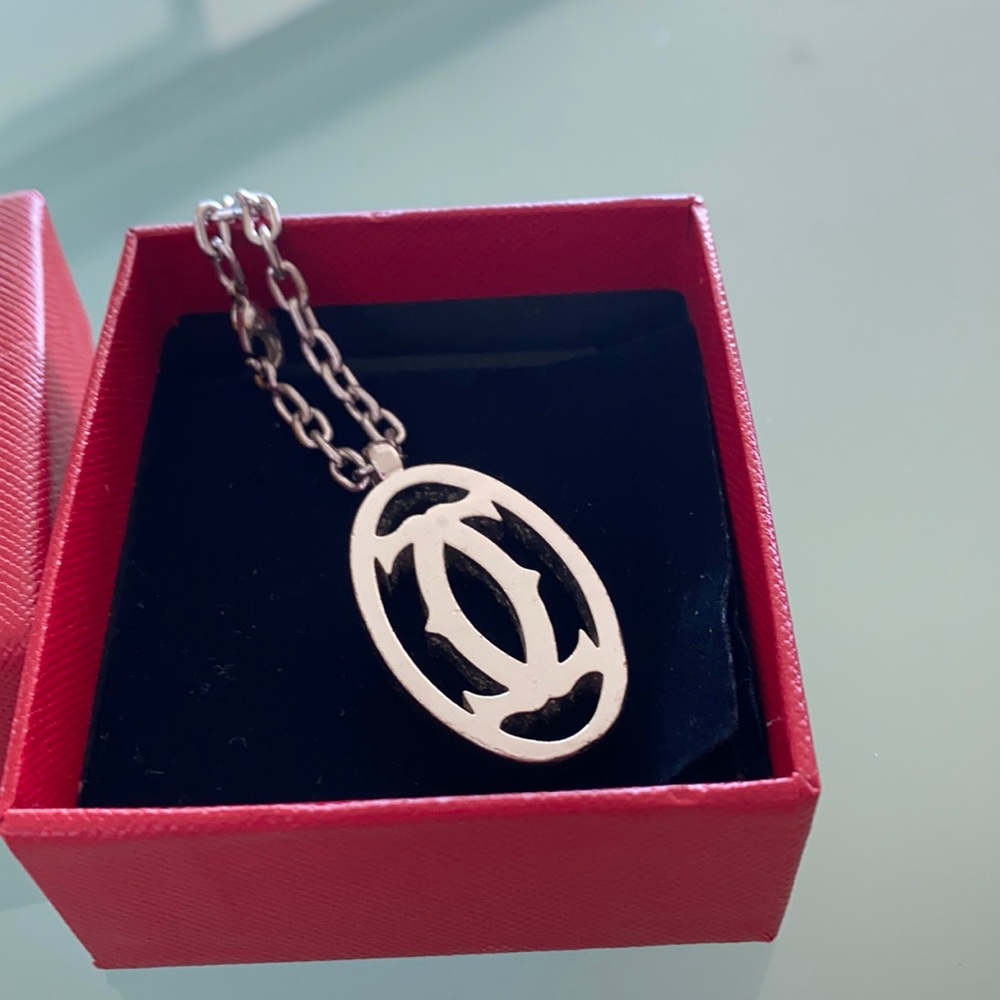 Cartier Logo Charm Keychain accessory